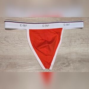 C-IN2 Orange Mens Thong